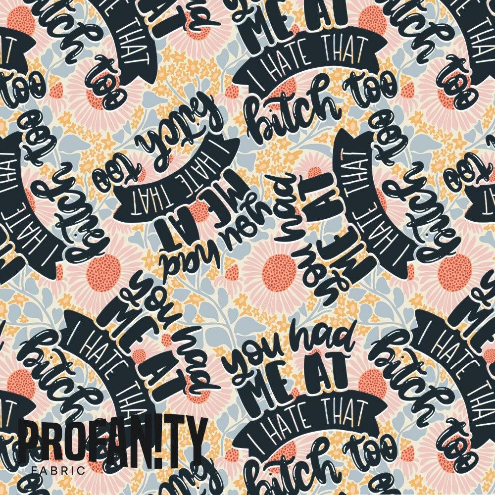 Profanity Fabric - 376